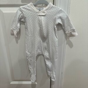 Magnolia baby anchor zip pajamas